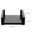 thumbnail image 2 of Wood Coasters Table Mat Cup Holder Pad Tea Coffee Drink Coasters Place Mat Rack, 2 of 8