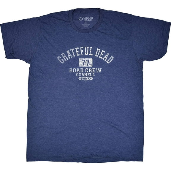 Grateful Dead Road Crew 1977 Cornell Adult T-Shirt