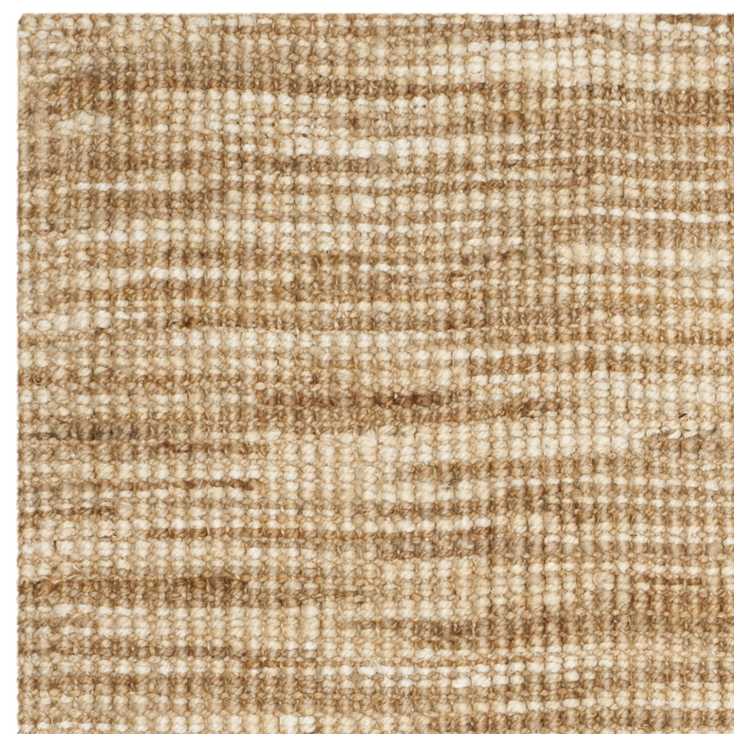 SAFAVIEH Natural Fiber Antoine Braided Jute Area Rug, Natural/Cream, 4' x 6'