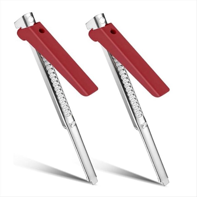 Abridores de Tarros para Artritis Sin Esfuerzo para Personas Mayores, Abridor de Antideslizante, Abridor de Tapas Manual, Abridor de Tapas Rojo