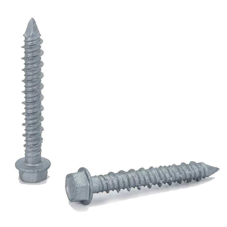 Stainless Steel Concrete Screws 3/16" X 1-3/4" CONFASTu00ae 410 ...