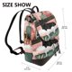 thumbnail image 2 of Fotbe Black Cat Pink Bathroom Mochila Bolso con Estampado para Mujer, Mochila Antirrobo de Nylon Impermeable, Bolsa Ligera de Hombro, 2 of 4