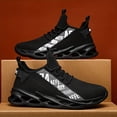 thumbnail image 3 of 2026 New Style Casual Breathable Fly-Woven Sneakers, Lightweight Trendy Running Shoes, Cross-Border Blade Style Large Size Men's Shoes, 3 of 9