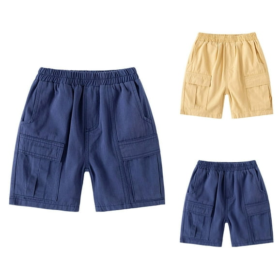 Kids Shorts Boys Casual Shorts Boys Cargo Shorts For Kids Lightweight Summer Casual Comfortable Breathable Toddler Boys Short Pants With Pockets