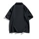 thumbnail image 4 of pstuiky Camisas de manga corta para hombre, Sudadera con capucha de manga corta para hombre, estilo casual, holgada, con botones y manga corta camisas casuales para hombre xl, 4 of 6