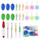 thumbnail image 1 of Kit de Enhebrador de Agujas CHAO 25 Piezas con Caja Transparente, 1 of 3