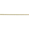thumbnail image 3 of Leslie's 14K 1.3mm Diamond-Cut Rope Chain (Weight: 4.04 Grams, Length: 24 Inches), 3 of 4