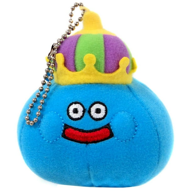 Taito Dragon Quest King Slime Plush Keychain Walmart Com Walmart Com