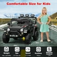 thumbnail image 2 of Accreate 12V Kids Electric Car with 2.4G Remote Control, 3-Speeds, Multi-Functional Display Console, 2 of 8