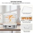 thumbnail image 4 of Electric Food Dehydrator Machine, 5 BPA-Free Trays Food Preserver Fruit Dryer with 48H Timer & Temperature Control, Overheat Protection, 4 of 8