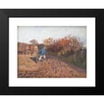 thumbnail image 2 of Peter Hansen 14x12 Black Modern Framed Museum Art Print Titled - The Ploughman Turns (1898 - 1902), 2 of 5