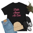 thumbnail image 5 of Faith Above All Else T-Shirt Inspirational Christian Graphic Tee 5XL, 5 of 5