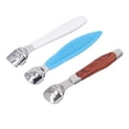 thumbnail image 4 of Foot Callus Shaver, Portable 3pcs Foot Shaver Callus Remover Non Slip Handle Heel Scraper Ergonomic Pedicure Tool Professional  for Home Use, 4 of 7
