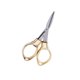 thumbnail image 4 of Mini Tijeras De Pesca Plegables, Diseño Ergonómico, Resistentes, Llavero Portátil, Compactas Y Ligeras, Para Pesca, Escalada, Senderismo, De Acero Inoxidable Dorado/Plateado, 4 of 7