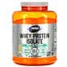 thumbnail image 1 of NOW FOODS SPORTS AISLADO DE PROTEÍNA DE SUERO DE LECHE 2268 G (5 LB), 1 of 9