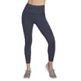thumbnail image 1 of Legging Skechers Go Walk de cintura alta 7/8 azul marino para mujer, tamaño mediano, 1 of 4