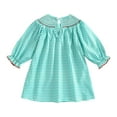 thumbnail image 5 of Kogui Girls Dresses Long Sleeve Fall Long Sleeve Dress Long Sleeve Kids Clothes Baby to ToddlerSize 2T 3T(Green,2-3 Years), 5 of 8