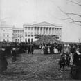 thumbnail image 2 of Crowd On The Lawn Of The Senate Wing Of The U.S. Capitol At Rutherford B. Hayes Inauguration. March 5 History, 2 of 2