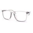 thumbnail image 4 of Classy Elegant Studious Urban Horn Rim Blue Light Filtering Glasses [Slate], 4 of 8