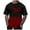Red, variant on TrendOFT T Shirts for Man Gradient Eagle Graphic Printed Short Sleeve Crew Neck Casual Loose Soft Daily Fashion Men's Shirts Green XXXL