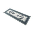 thumbnail image 4 of Unique Loom Outdoor Coastal Collection Area Rug - Anchor (2' x 6' Runner Navy Blue/Light Blue), 4 of 11