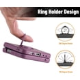 thumbnail image 5 of for Samsung Galaxy Z Flip 5 Case,Slim Silicone Protective Samsung Galaxy Z Flip 5 Phone Case with Rotating Kickstand, Shockproof Lightweight Samsung Z Flip 5(2023) Case for Girl Woman, Purple, 5 of 12