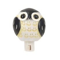 Owl Nightlight - Black Owl Night Light