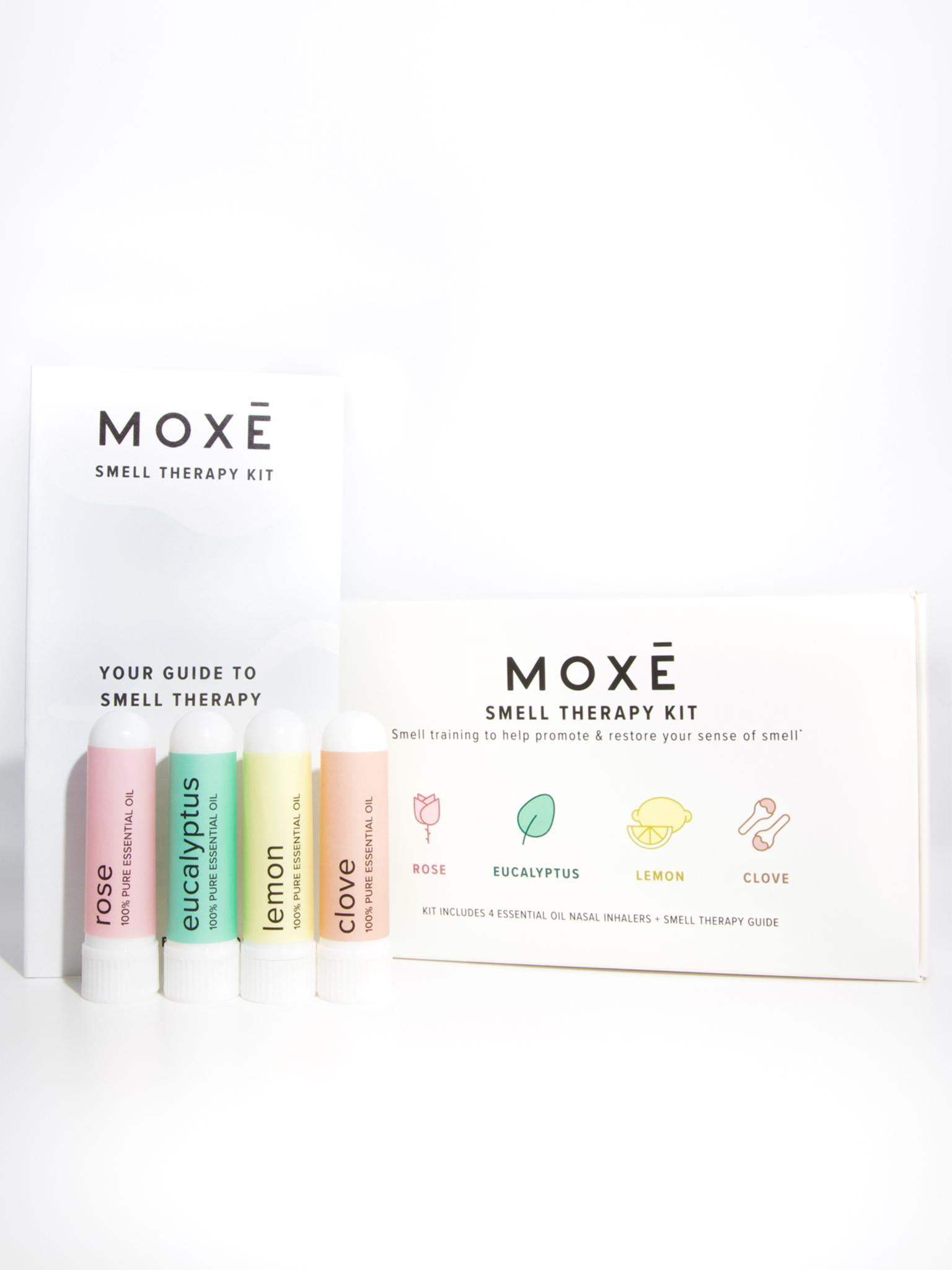MOXE Smell Training Kit, 4 Essential Oils, Olfactory Regeneration