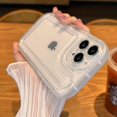 thumbnail image 2 of Luxury Armor Candy Transparent Soft Case For iPhone 14 Pro Max 13 12 Pro 11 Plus X XR 7 8 Plus Clear Shockproof Back Cover, 2 of 4