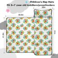 thumbnail image 5 of Pioneer Flower Floral Print Pattern Toddler Nap Mat for Teens Preschool Daycare, Teens Sleeping Mat Bag, Toddler Sleeping Bag with Pillow, 5 of 6