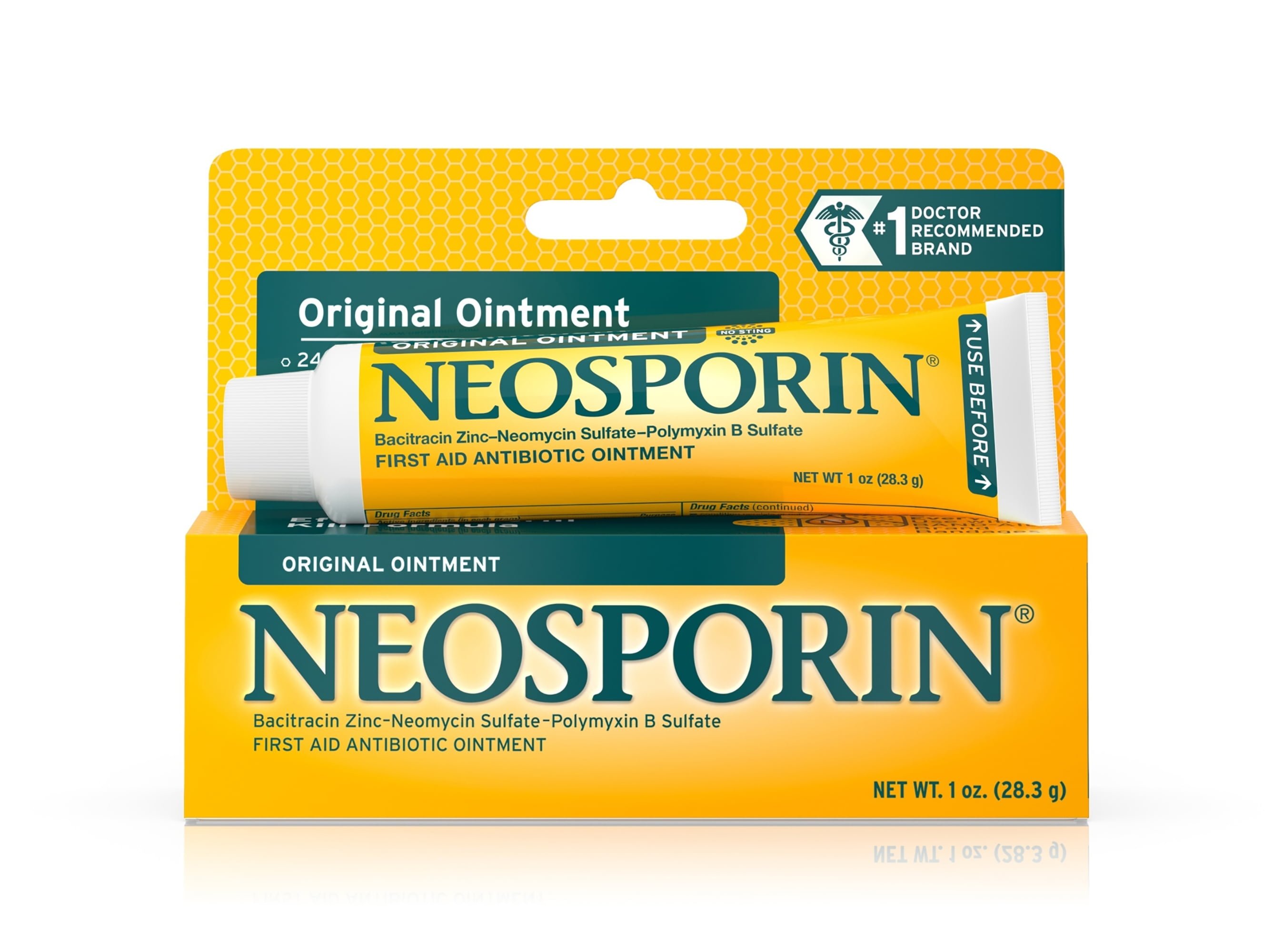 Neosporin First Aid Antibiotic 1 Oz Tube Ointment 400 IU 3 5 Mg 