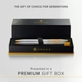thumbnail image 4 of Cross Classic Century Refillable Medium Ballpoint Pen And 0.7mm Pencil Set, Includes Premium Gift Box - Medalist Chrome, 4 of 7