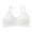 White, variant on Women's Spaghetti Strap Support Bralettes No Underwire Workout Yoga Bras Wireless Seamless Comfortable Sports Lingeries