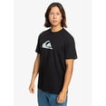 thumbnail image 2 of Quiksilver Mens SS Cotton T-Shirt ~ Comp logo black, 2 of 4