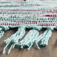 thumbnail image 3 of SAFAVIEH Rag Robynne Striped Cotton Runner Rug, Blue/Multi, 2'3" x 8', 3 of 10