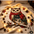 thumbnail image 5 of 1 PCS Christmas Woodland Wildlife DIY Patchwork Kit, 2026 New Beginner Friendly Layered Fabric Craft Set, Complete Pre-Cut Supplies,Christmas Home Decor, Unique Holiday Gift(Owl), 5 of 6
