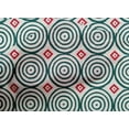 thumbnail image 4 of oneOone Cotton Poplin Fabric Diamond & Circle Block Printed Craft Fabric BTY 42 Inch Wide, 4 of 4