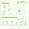 thumbnail image 6 of Little Martin's: Baby Electric Nail Trimmer - Replacement Heads - Blue 3pc Pack - Interchangeable Pads, Finger & Toenail Filing, Infant & Kid Safe, 6 of 7