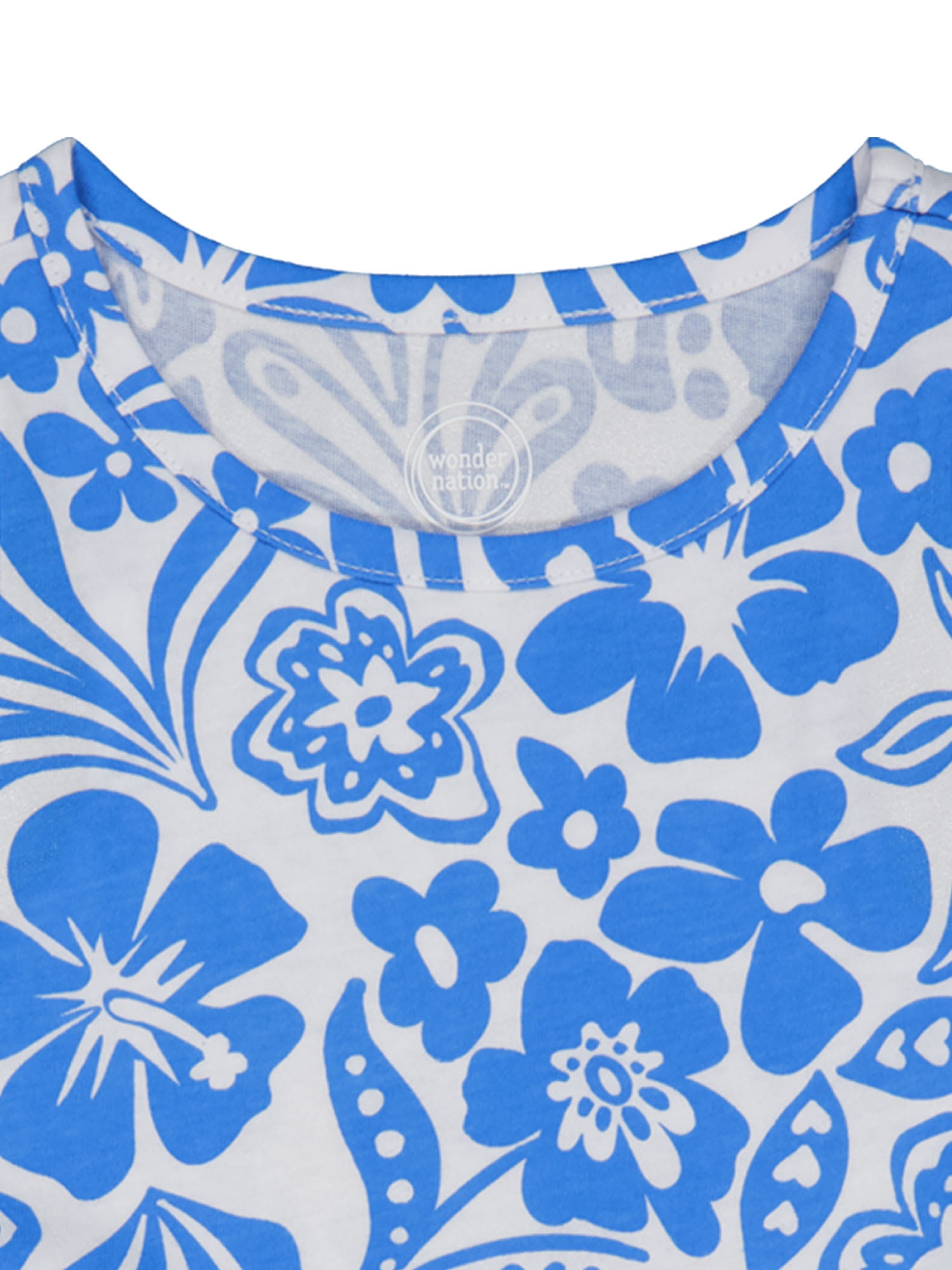 Wonder Nation Girls Tank Play Dress, 2-Pack Sizes 4-18 & Plus