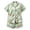AA-#Green319, variant on WOYY Halloween Pajamas for Girls Cute Short Sleeve Button Down Shirt Shorts, Sizes 2-16