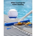 thumbnail image 5 of 4-in-1 Pool Cleaning Kit with Detachable Brush Heads and Skimmer Nets for Inground and Above Ground Pools, 5 of 6