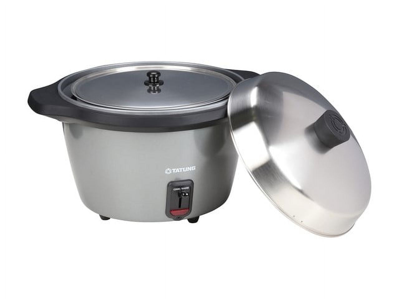 NEW TATUNG TAC-03DW-NW 3-Cup Indirect Heat Rice Cooker Steamer WHITE  (AC110V)