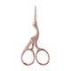 thumbnail image 1 of Tijeras de grúa de acero inoxidable retro, tijeras de té, tijeras de bordado, tijeras de hilo, tijeras para recortar cejas en casa, tijeras de oro rosa, 1 of 6