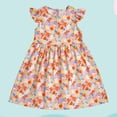 thumbnail image 2 of SROBPTY Teen Girls Dresses Print Sleeveless Crew Neck Floral Mid-Length Sundress for 4-16Y, 2 of 4