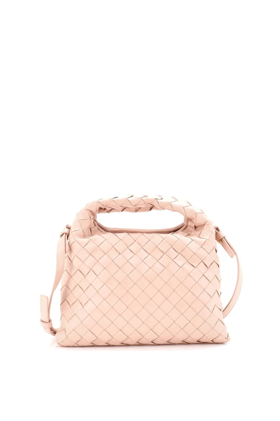 Pre-Owned Hop Top Handle Bag Intrecciato Nappa Mini By Rebag