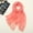 Watermelon Red, variant on Infinity Scarves Women Summer Casual Colorful Multicolor Solid Color Chiffon Thin Regular Silk Scarf Sunscreen Scarf,Orange Polyester Scarf