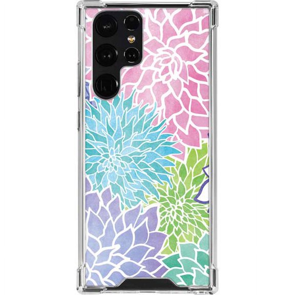Skinit Floral Patterns Spring Flowers Galaxy S22 Ultra Clear Case