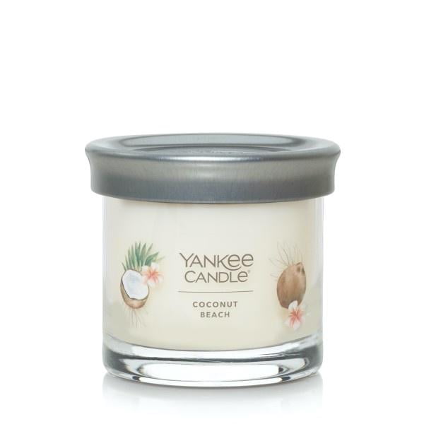 Yankee Candle Small Tumbler Scented Single Wick Jar Candle, Coconut Beach, 4.3 oz (Pack of 4)