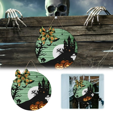 

Highly Popular! Doorplate An Excellent Choice To Transform Into Make Your Holiday Full Of Excitement And Fear1 Outdoor Home Sign Big Room Ideas Bedrooms Wooden Front Door Hanging Outdoor Decorations