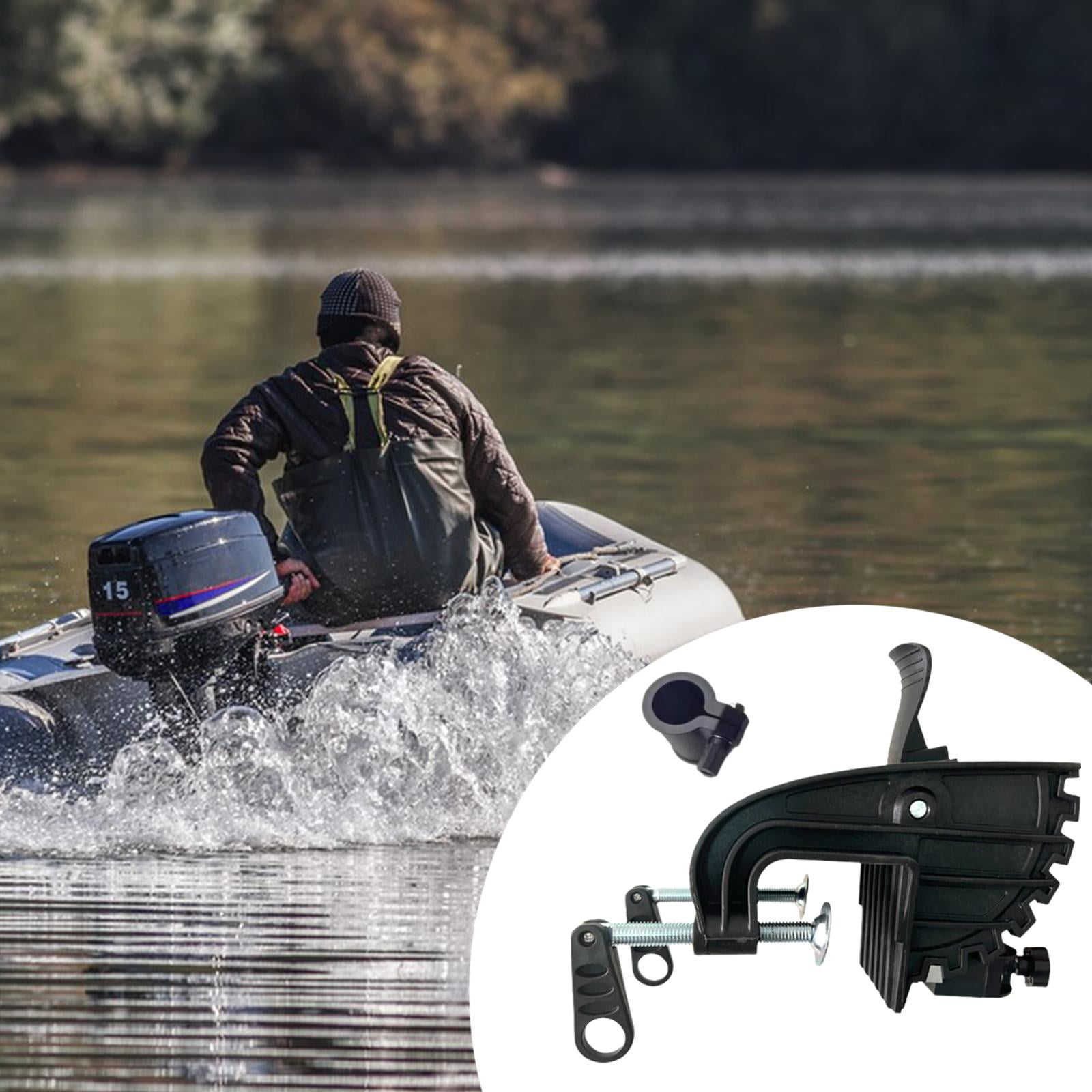 simhoa Electric Trolling Motor s Supplies 12V Easy Installation Professional for Inflatable Boat Kayak Boat Motor Bracket Sturdy with Adjustment